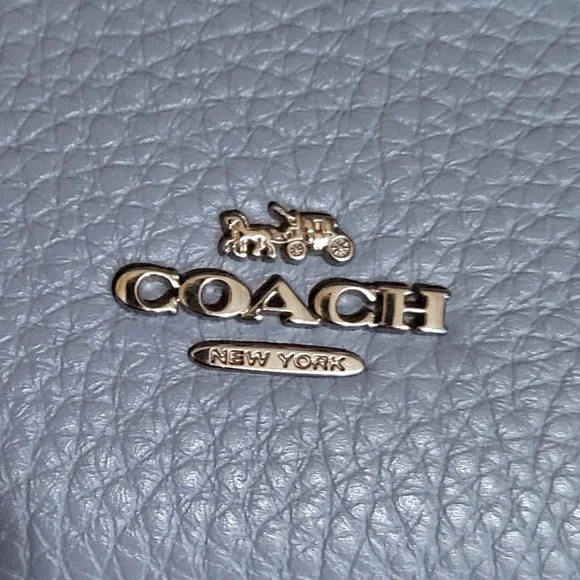 COACH Pebble Convertible Backpack Purse - Picture 8 of 9
